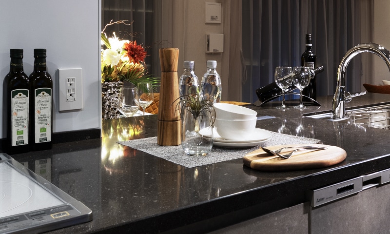 人造大理石カウンター